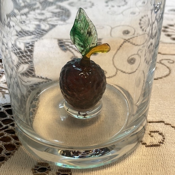 🌟Host Pick🌟 RARE Vintage Mid-Century Hand Blown Glass Wine Decanter - Picture 4 of 7